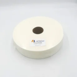 Aart Bouman Glasband 9 x 4mm wit - pak 250m