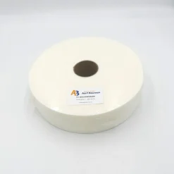 Aart Bouman Glasband 9 x 4mm wit - pak 250m