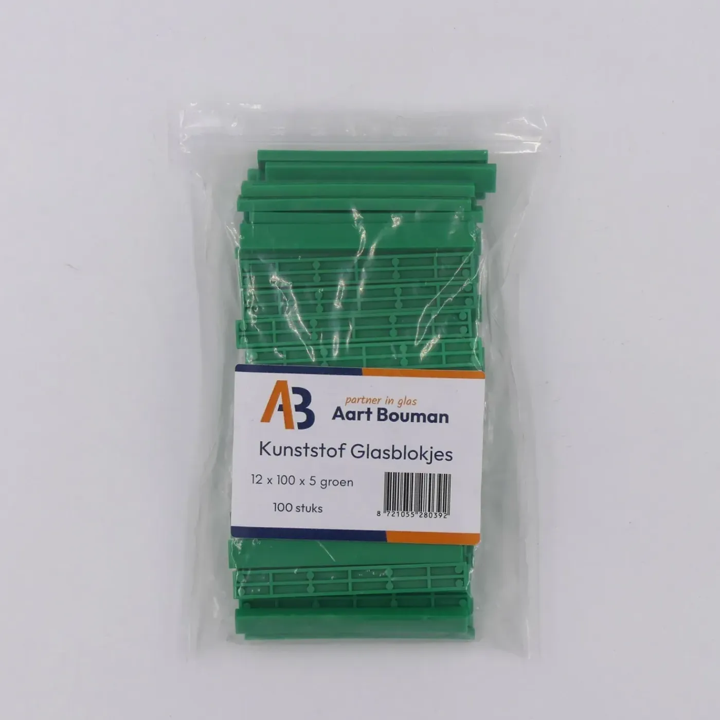 Aart Bouman Glasblokjes 12x5 Mm 100 Stuks