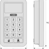Abus codeslot HomeTec Pro CFT3000 wit