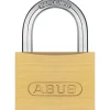 Abus Hangslot met sleutel TKB5/60mm - Massief messing voor buiten, hoge veiligheid - Behuizing 60mm