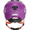 Abus Helm Kind Smiley 3.0 paars princess S (45-50cm)