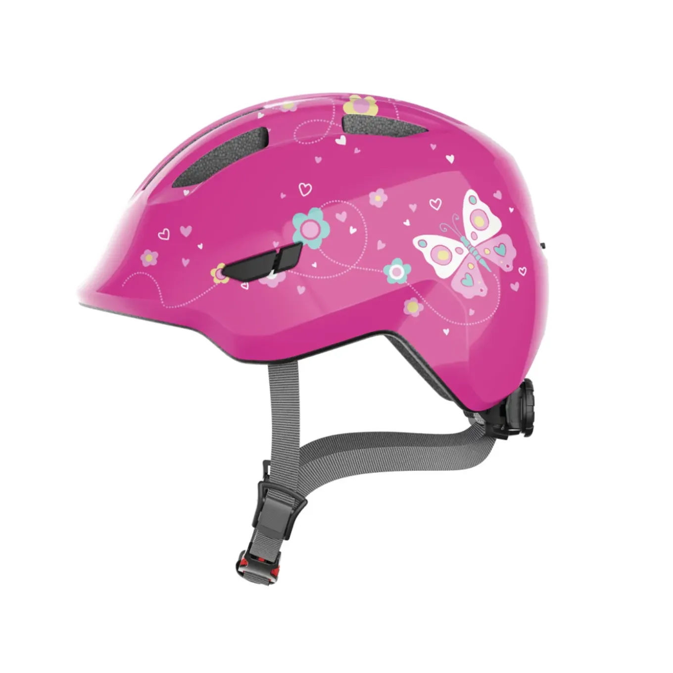 Abus Helm Smiley 3.0 pink butterfly M 50-55cm