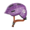 Kinderen Abus Helm Smiley 3.0 purple star M 50-55cm