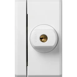 Abus raambijzetslot - FTS 96 W - naar binnendraaiend - SKG** - wit
