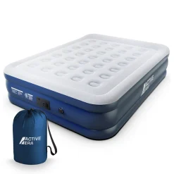 Active Era Premium Queen Size Luchtbed - Grijs Navy