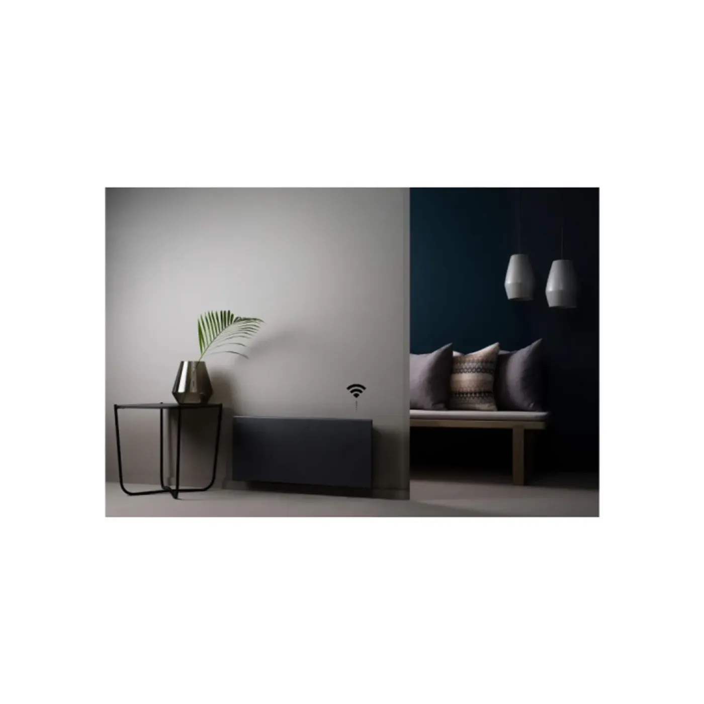 Adax Elektrische Verwarming Neo Wifi – 1400 Watt – Zwart