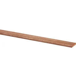 Afdeklijst - Hardhout - Onbehandeld - 4x30mm - 270cm