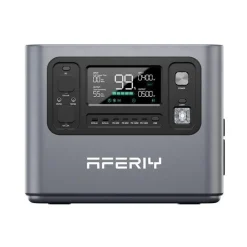 Aferiy - Aanvullende Lifepo4-batterij - P280 - Grijs - 2048 Wh - 39,6 X 27,8 X 22,4 Cm