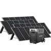 AFERIY - Draagbaar Energiestation - P310 - Zwart - 3600 W - 3840 Wh - 4 Panelen Van 400 W