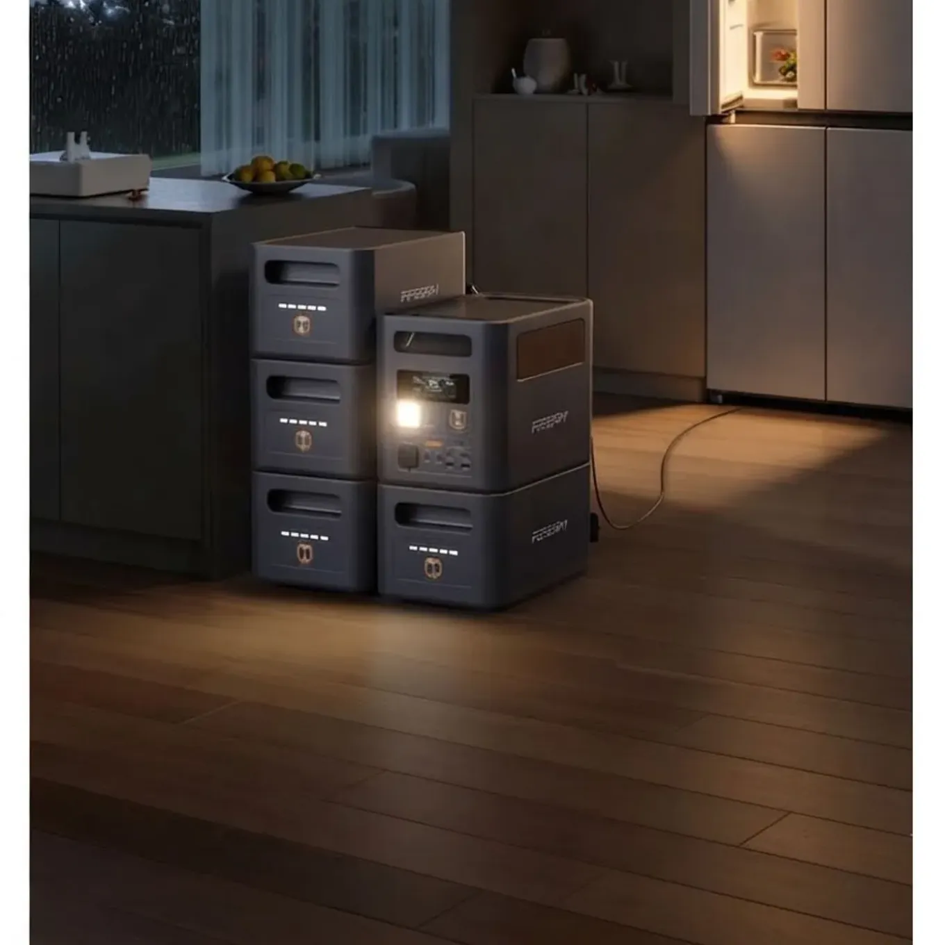 Aferiy - Draagbaar Energiestation - P180 Pro - Grijs - 1800 W - 1024 Wh