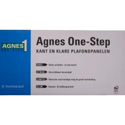 Agnes wand-en plafondplaat vochtwerend T&G 4-z wit stuc 60x120cm 12mm