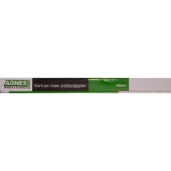 Agnes Wand-en Plafondplaat - Wit Stuc - 60x120cm - 12mm - 4 stuks