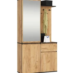 Akord Halmeubel Entro Eiken Craft 95x35x183