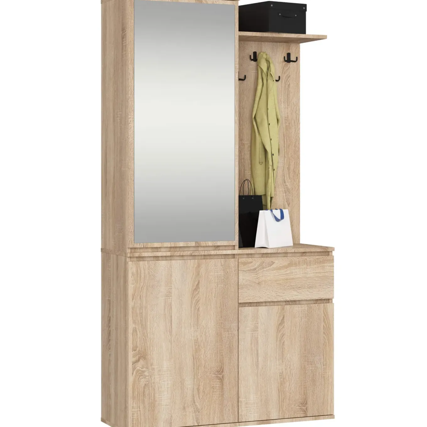 Akord Halmeubel Entro Eiken Sonoma 95x35x183