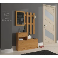 Akord Halmeubel Set Elzen 90x25x170