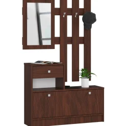 Akord Halmeubel Set Wengé 90x25x170