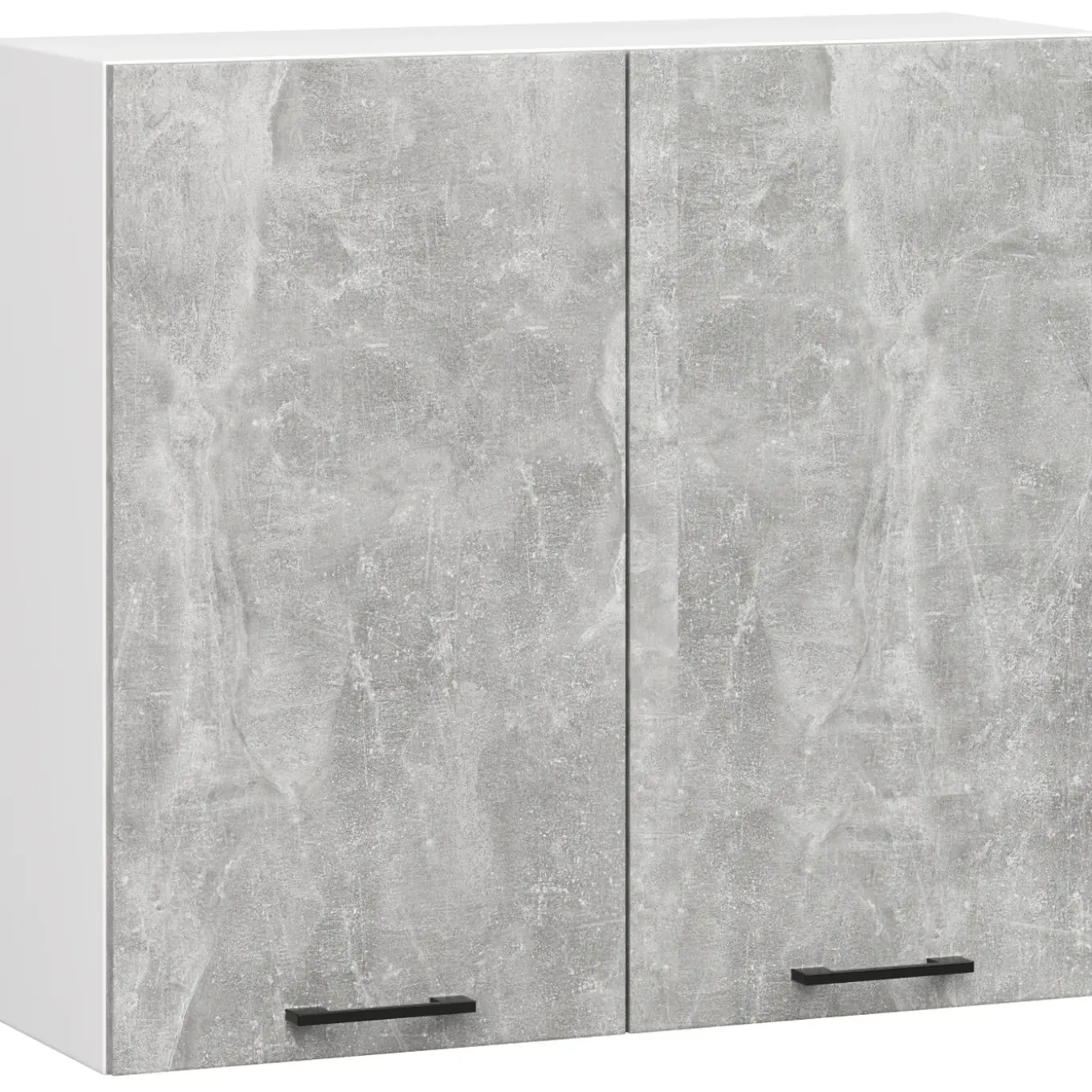 Akord-kast Oliwia-wit/beton-80x30x72