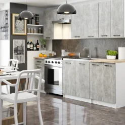 Akord-kast Oliwia-wit/beton-80x30x72