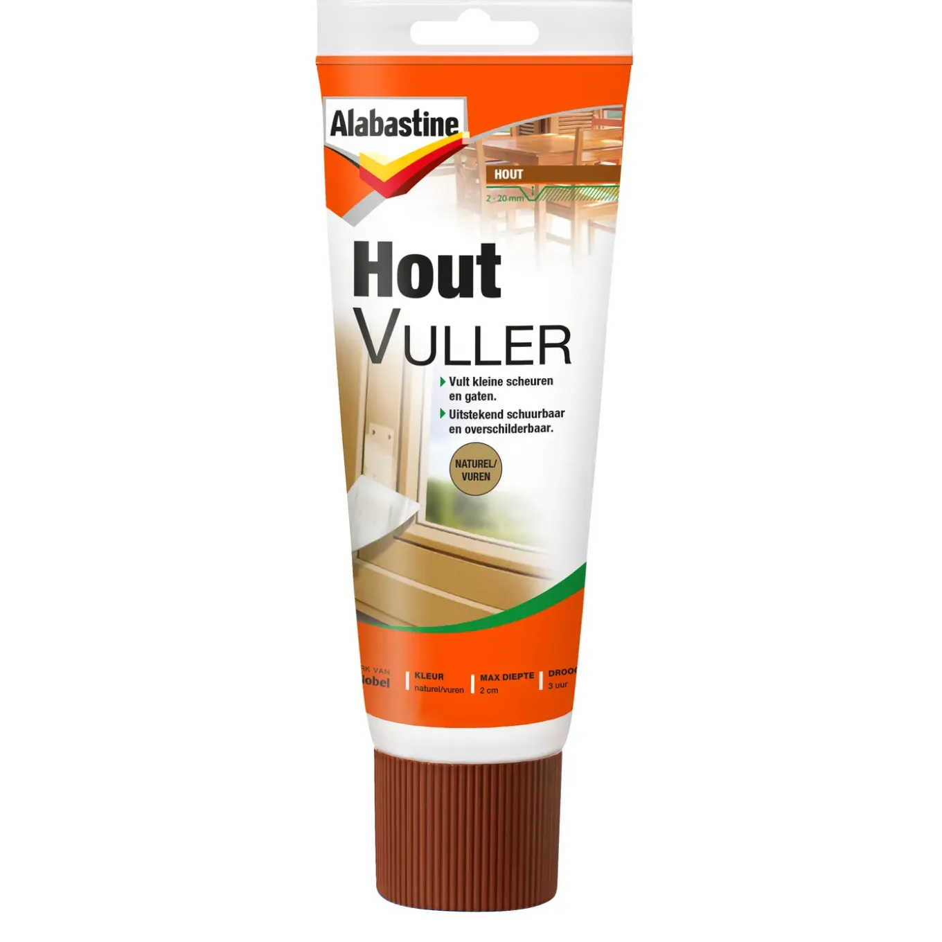 Alabastine houtvuller 330gr