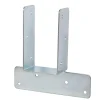 Alberts Balkverbinder Metaal - Sendzimir Verzinkt Staal - 46x82x112mm