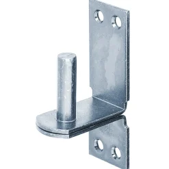 ALBERTS duimplaat DI-haak galvanisch blauw ø16/113x40mm