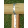 Alberts Gaatjesband - Zwart Geplastificeerd Staal - 12mm x 1,5m