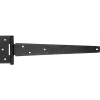 Alberts Gust staartscharnier kataforetisch aangebrachte zwarte dompellak 294/40x90x2,5mm