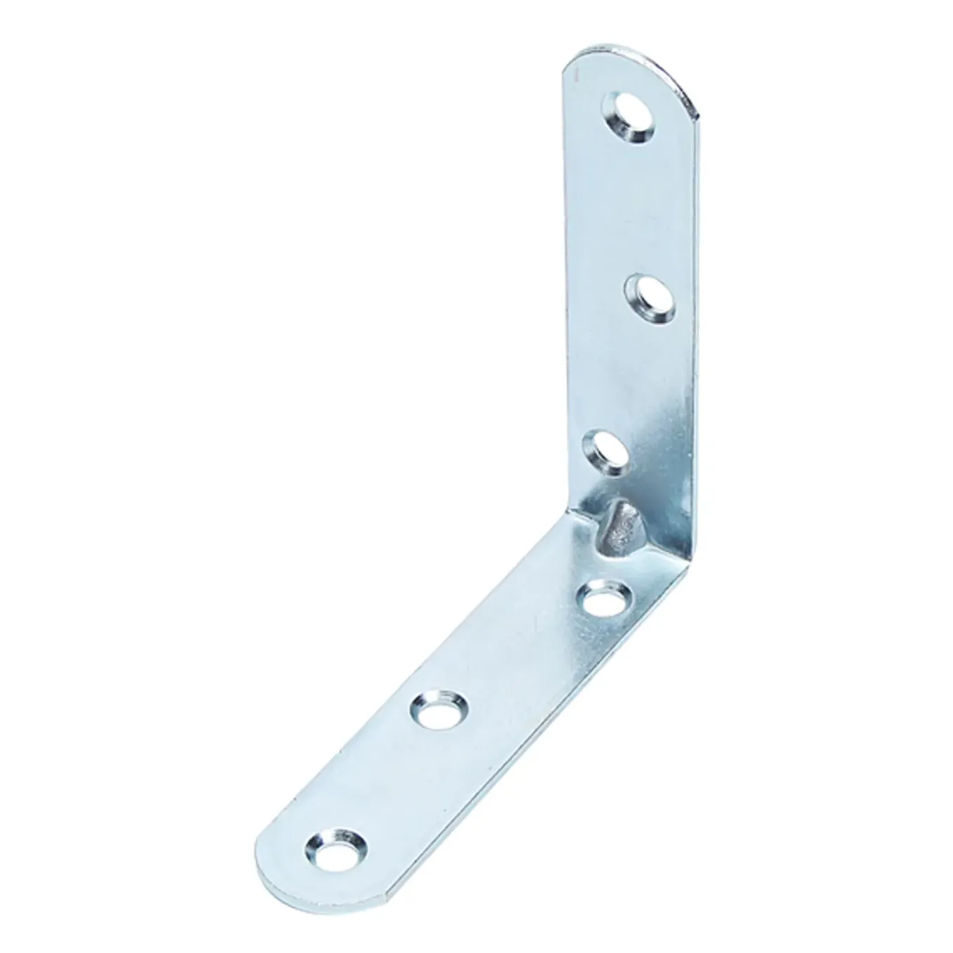 Alberts Hoekanker - Verzinkt Staal - Afgeronde Uiteinden - 80x80x19mm