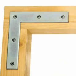 ALBERTS hoekraam afgeronde uiteinden verzinkt 150x150x20mm