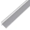 Alberts lekdorpel aluminium 34x17x1mm 1m