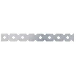 Alberts muurverbinding platte hoeken verzinkt 200x22mm 1 stuk