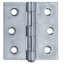 Alberts scharnier verzonken schroefgaten + RVS losse pen 76x76x2mm