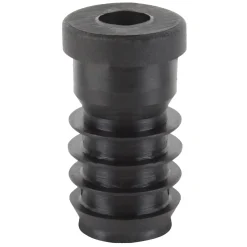 Alberts schroefdraaddop voor vierkante buis 20x20mm D25 M9 zwart 4st.