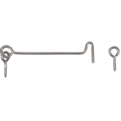 ALBERTS stormhaak + ogen RVS 160x⌀3,5mm