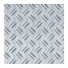 Alberts Structuurplaat - Aluminium - Natuur - Ruwpleister-reliëf - 120x1000x1,5mm