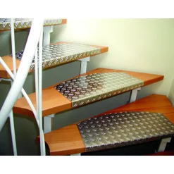 Alberts Structuurplaat - Aluminium - Natuur - Ruwpleister-reliëf - 120x1000x1,5mm