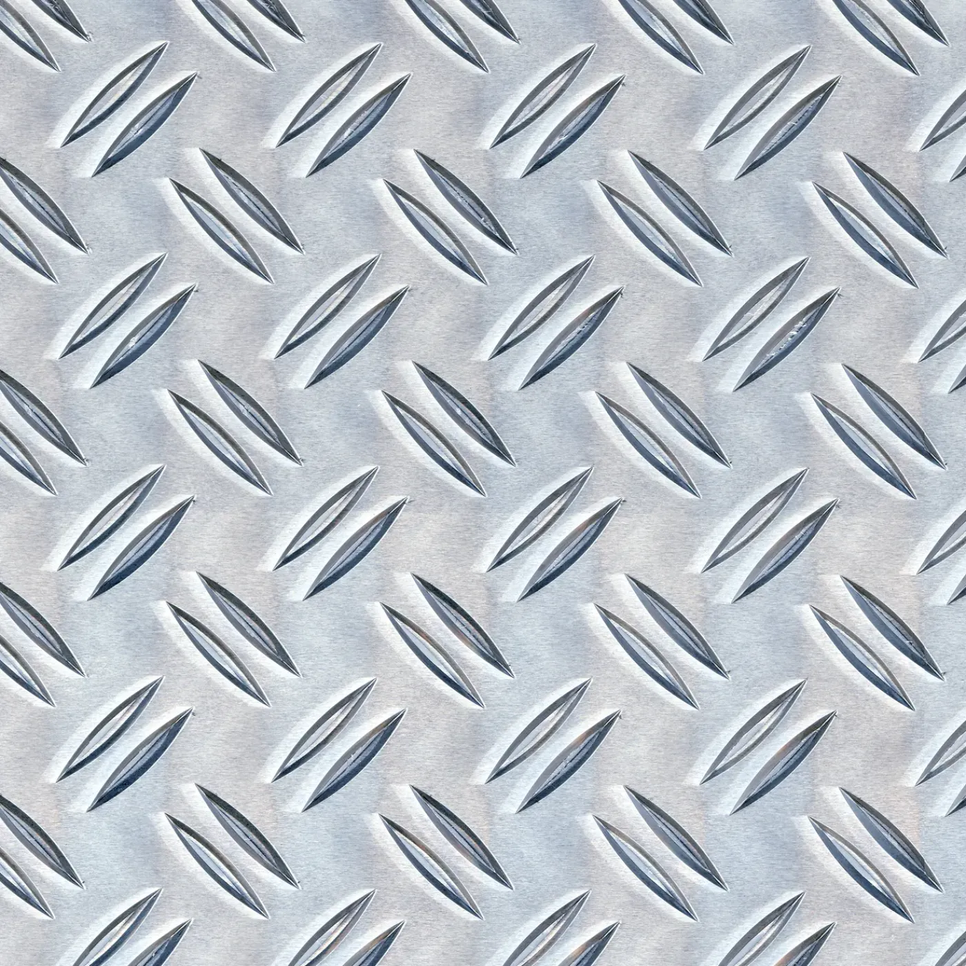 ALBERTS Structuurplaat - Aluminium - Natuur - Antislip - 250x500x1,5mm