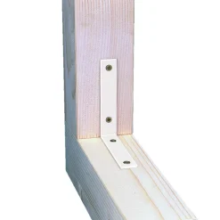 ALBERTS Verstevigingshoek Constructie - Gelijkbenig - Verzinkt Staal - 200x200x26x5mm