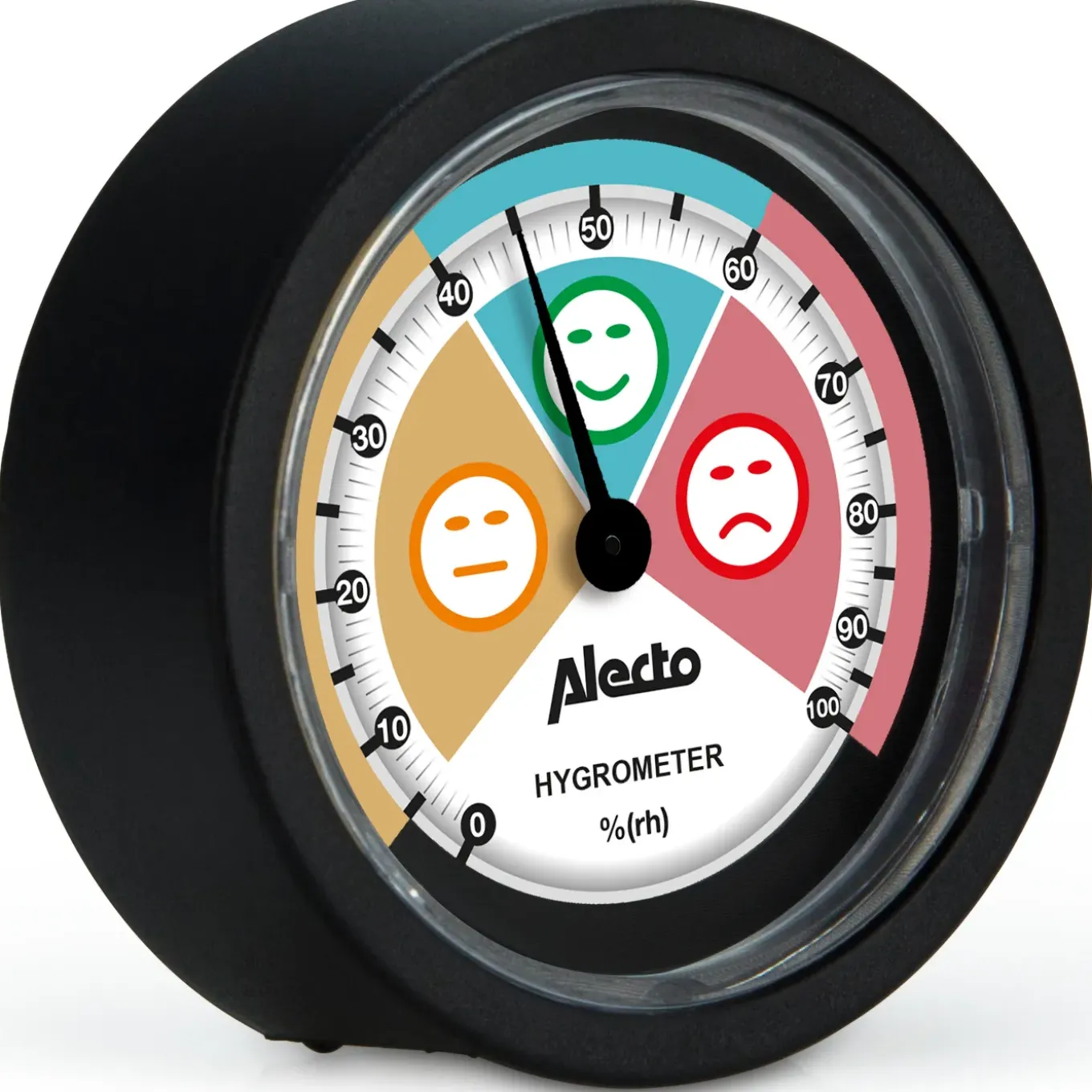 Alecto Hygrometer WS-05 - Analoog - Zonder Batterijen - 60x20mm