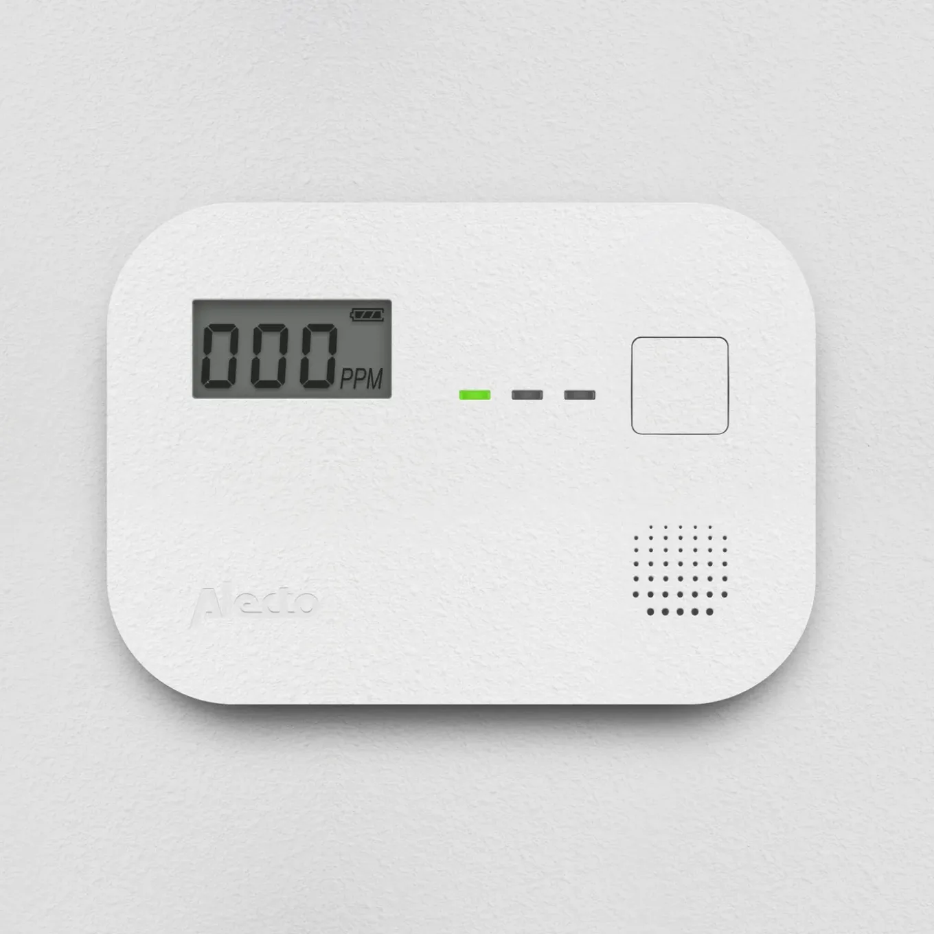Alecto koolmonoxidemelder COA3920 10 jaar sensor met display wit