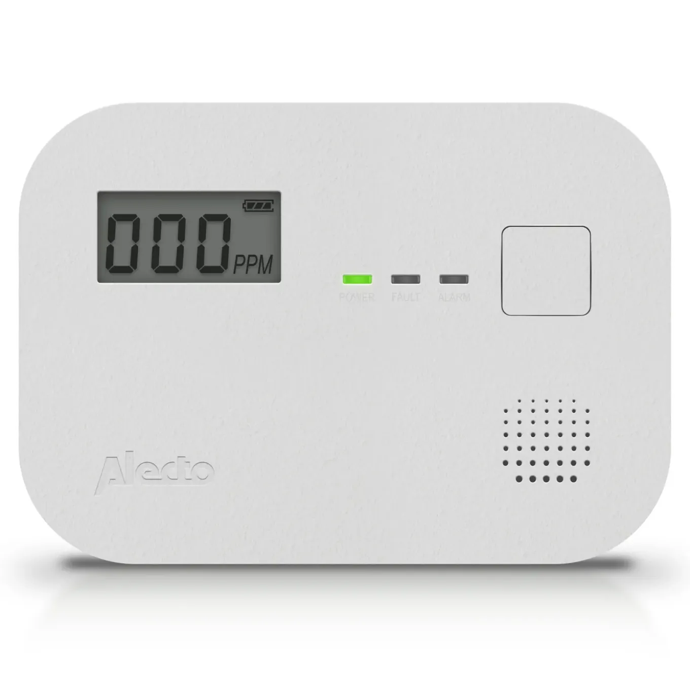 Alecto koolmonoxidemelder COA3920 10 jaar sensor met display wit