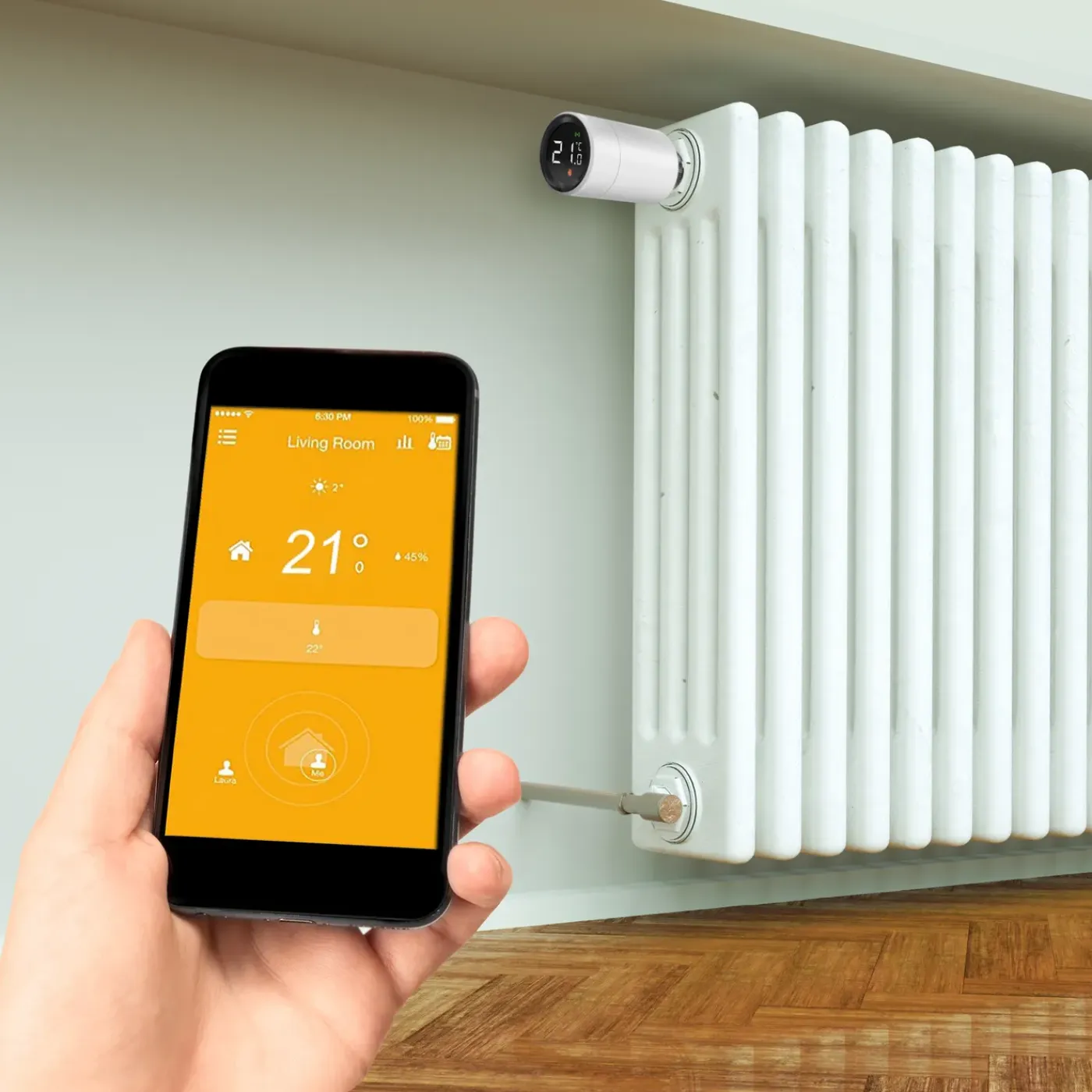 Alecto Smart-heat10 - Smart Zigbee Thermostaatkraan