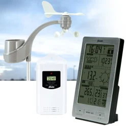 Alecto weerstation WS-3300 met draadloze buitensensor zilver