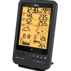Alecto Weerstation WS-4700 - Professioneel - Draadloos - Zwart