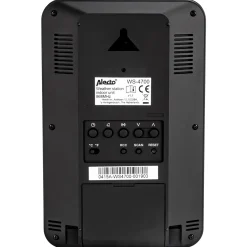 Alecto Weerstation WS-4700 - Professioneel - Draadloos - Zwart