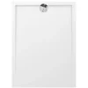 Allibert - Douchebak - Slim 120 x 90 CM - Polybeton - Wit