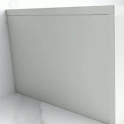 Allibert Inkortbaar Badmantel Voor Assymetrisch Bad 160x54 cm - Wit