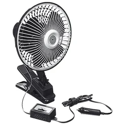All Ride Autoventilator - 12 Volt - Met Clip - Oscillerend