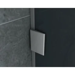 Aloni Urinoir Scheidingswand - Gehard Rookglas - 900x400x8 Mm